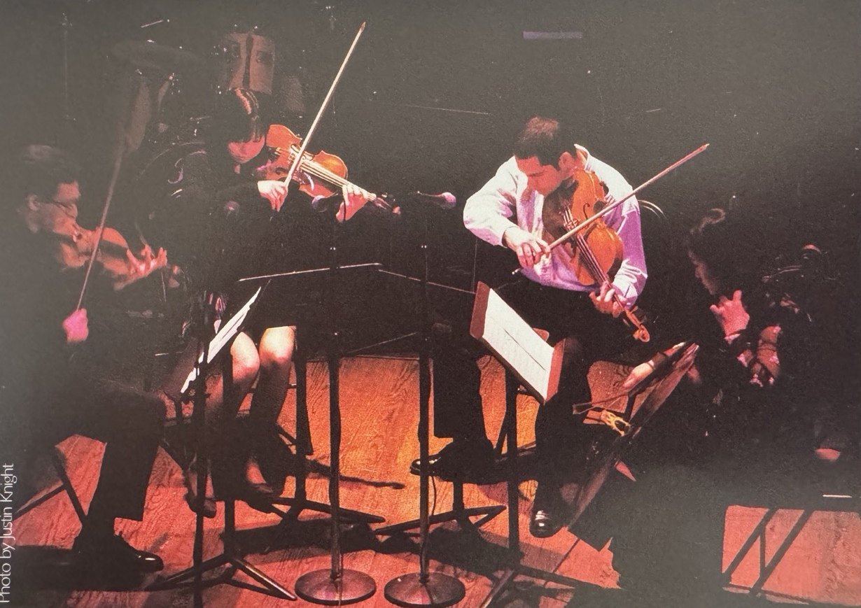 バークリー音楽大学のProfessional Writing Awards Concertで弦楽四重奏を演奏する神田紗希